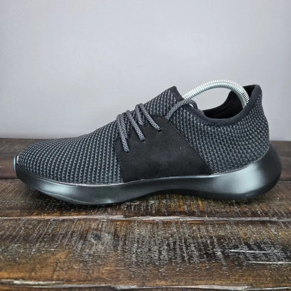 NEW Vessi Everyday Classic Mens Size 6 Waterproof Shoes Sneakers All Black